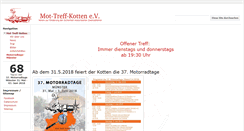 Desktop Screenshot of mot-treff-kotten.de